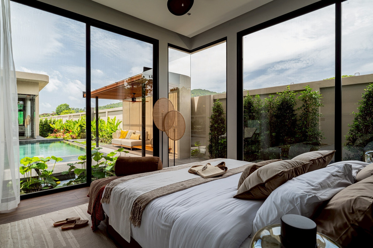 For SaleHousePhuket : New project off plan sales 7 luxury pool villa in Nai Harn, Rawai Phuket.