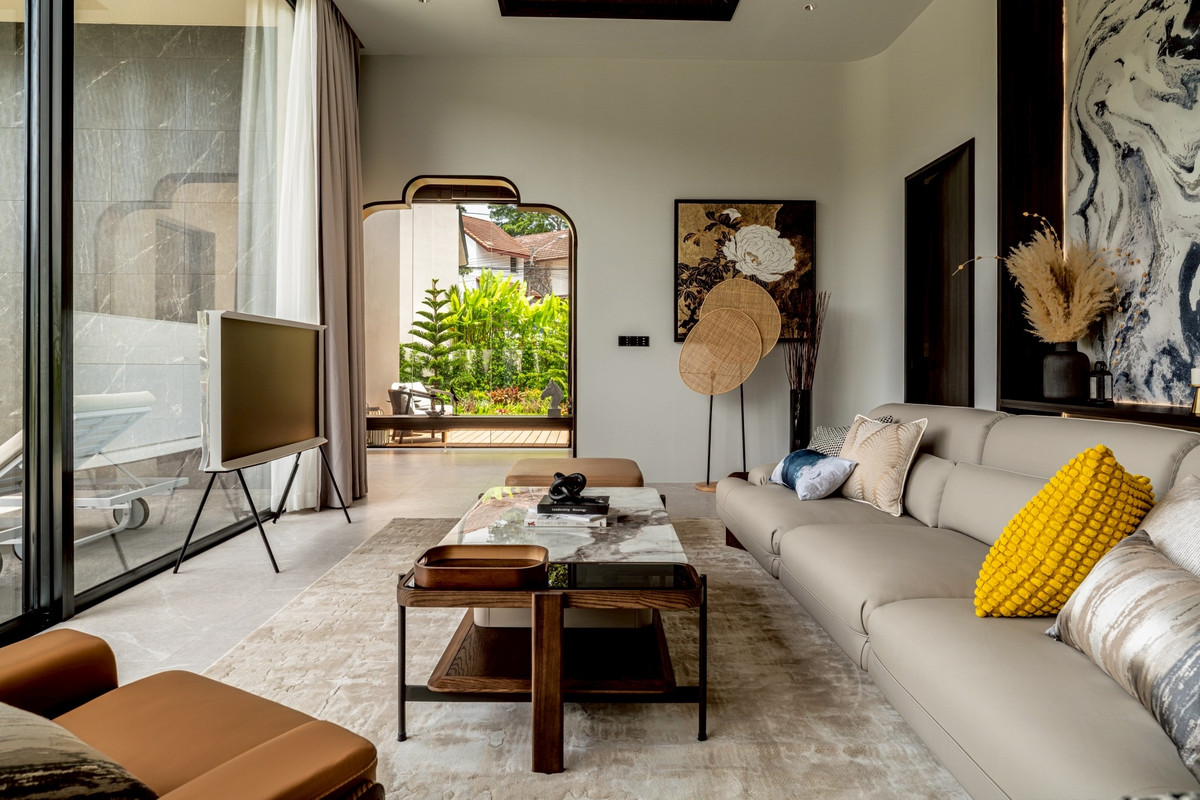 For SaleHousePhuket : New project off plan sales 7 luxury pool villa in Nai Harn, Rawai Phuket.