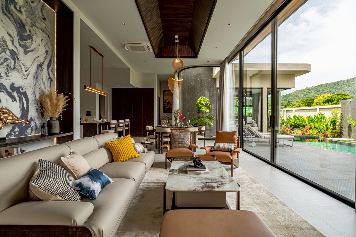 For SaleHousePhuket : New project off plan sales 7 luxury pool villa in Nai Harn, Rawai Phuket.