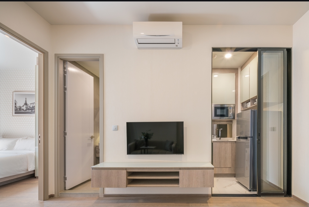 ให้เช่าคอนโดราชเทวี พญาไท : New Room Park Origin Phayathai 1bed 33 Sqm Fullyfurnish 24,000-