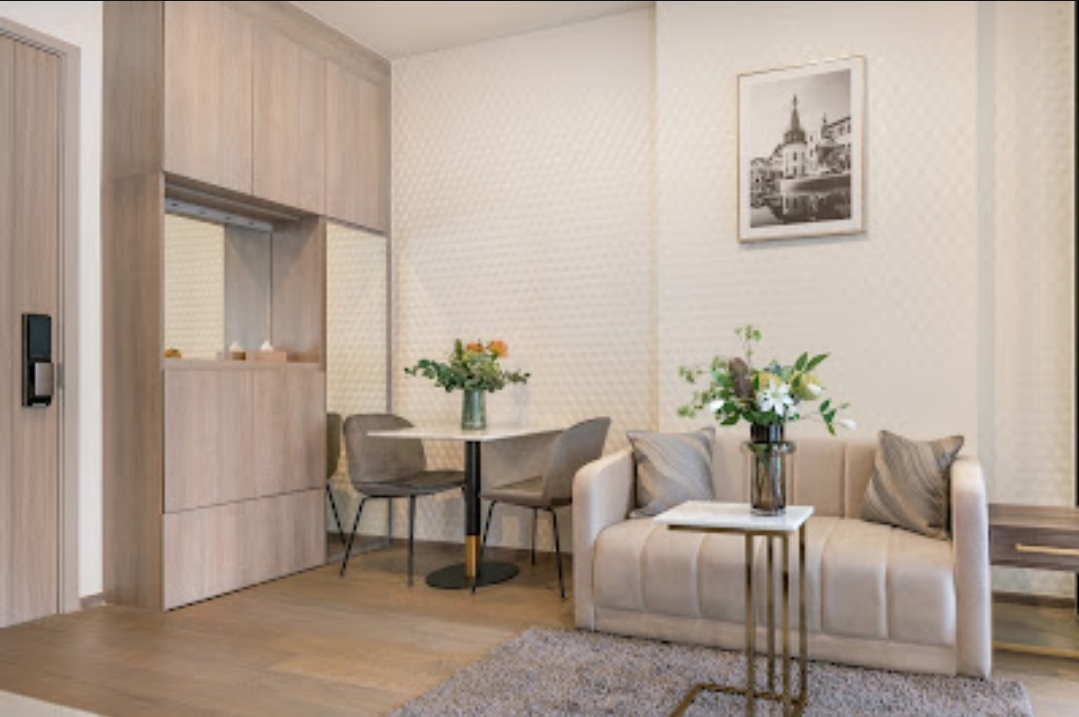 ให้เช่าคอนโดราชเทวี พญาไท : New Room Park Origin Phayathai 1bed 33 Sqm Fullyfurnish 24,000-