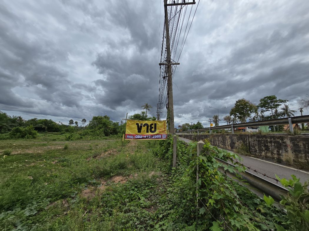 For SaleLandChumphon : Land for sale, land for sale near the Tha Taphao River, 1 rai, 1 ngan, 23 sq m.