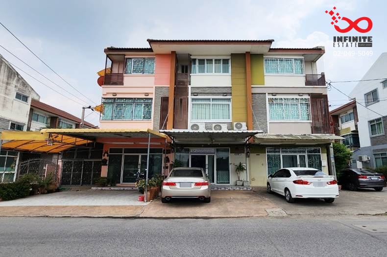 ขายอาคารพาณิชย์เกษตรศาสตร์ รัชโยธิน : ขายโฮมออฟฟิศ 3 ชั้น 18 ตารางวา หมู่บ้านจามจุรี ถนนสุขาภิบาล 5