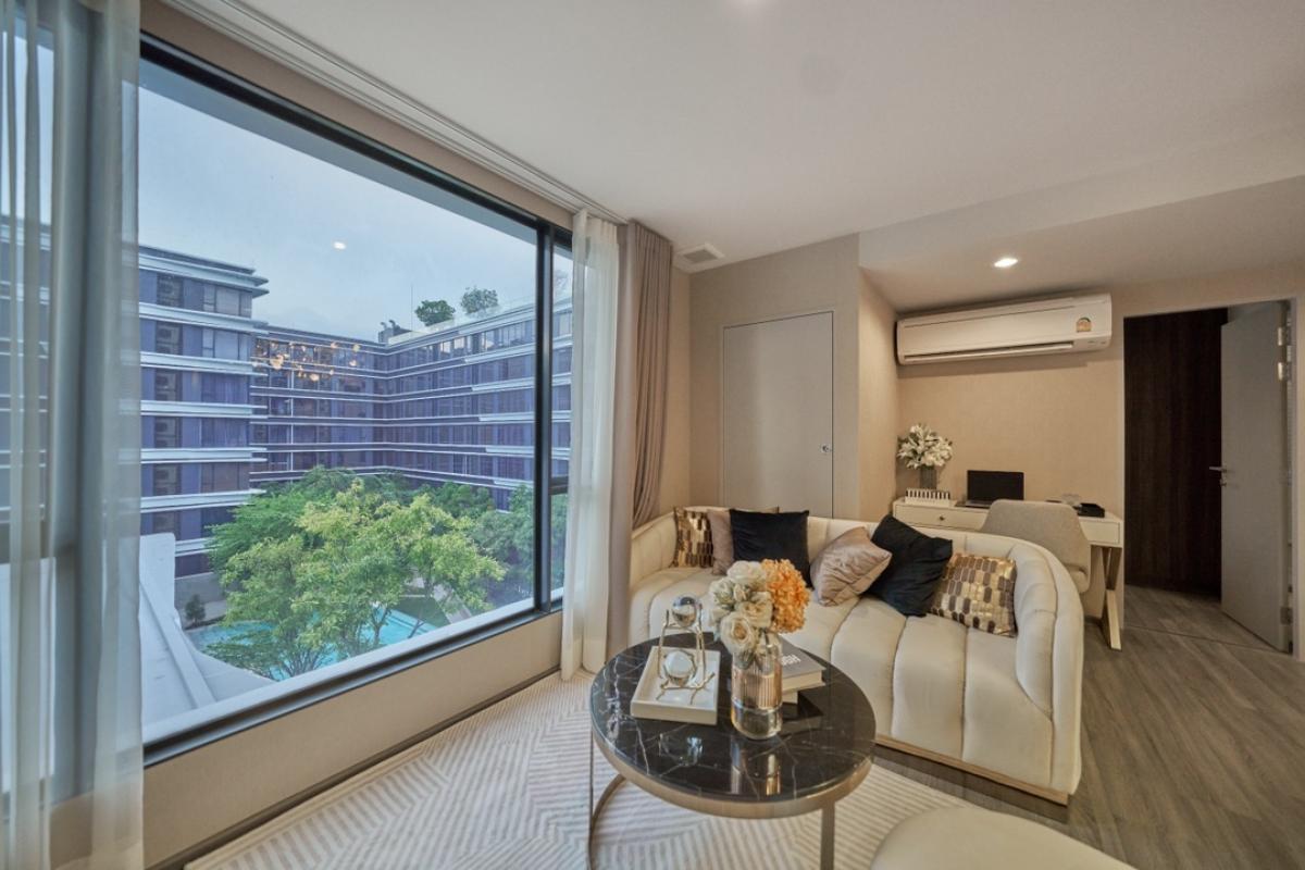 For SaleCondoSukhumvit, Asoke, Thonglor : IDO MOON HOUSE 2 Bed 2 Bat 53 sq m. Corner room, pool and garden view, Rare Item, transfer room, first hand from Ananda, new room, first hand, free down payment 0 baht