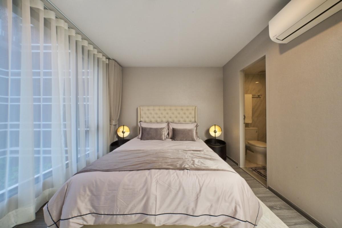 For SaleCondoSukhumvit, Asoke, Thonglor : IDO MOON HOUSE 2 Bed 2 Bat 53 sq m. Corner room, pool and garden view, Rare Item, transfer room, first hand from Ananda, new room, first hand, free down payment 0 baht