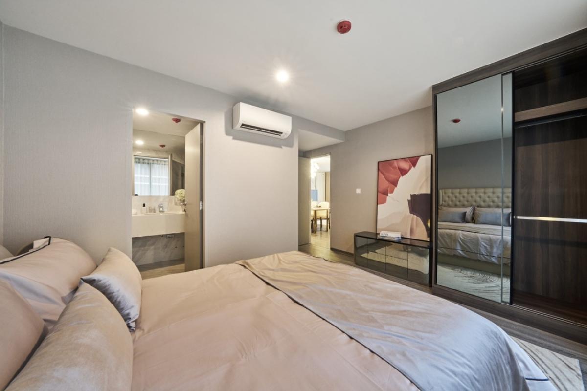 For SaleCondoSukhumvit, Asoke, Thonglor : IDO MOON HOUSE 2 Bed 2 Bat 53 sq m. Corner room, pool and garden view, Rare Item, transfer room, first hand from Ananda, new room, first hand, free down payment 0 baht