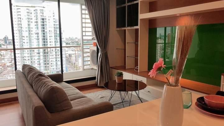 For SaleCondoRatchathewi,Phayathai : S-BKK106 Condo for sale, Baan Klang Krung, Siam-Pathumwan 24th Floor Building A City view 55sqm. 1 bed 1 bath 6.9M 064-959-8900