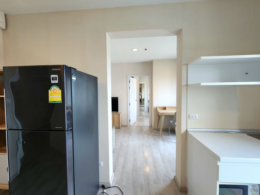 For RentCondoNonthaburi, Bang Yai, Bangbuathong : Status as shown in the cover photo**Room available. Newly renovated** For rent, Plum Condo Central Station Phase 2, new condition, beautiful view, if you want to stay, talk to us. *There is a washing machine SN490.64.819