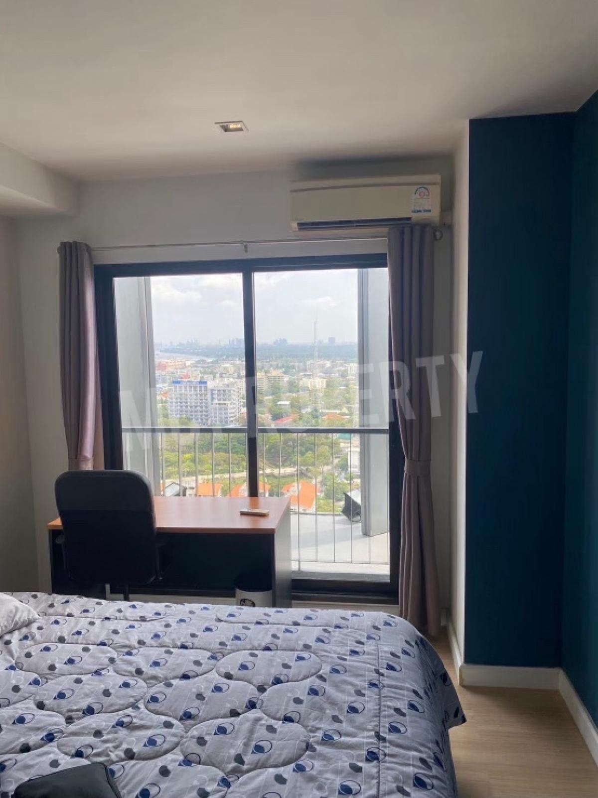 ให้เช่าคอนโดสาทร นราธิวาส : The Seed Mingle 46sqm 1 bedroom river view for rent only 20,000 per month contact 0816878954