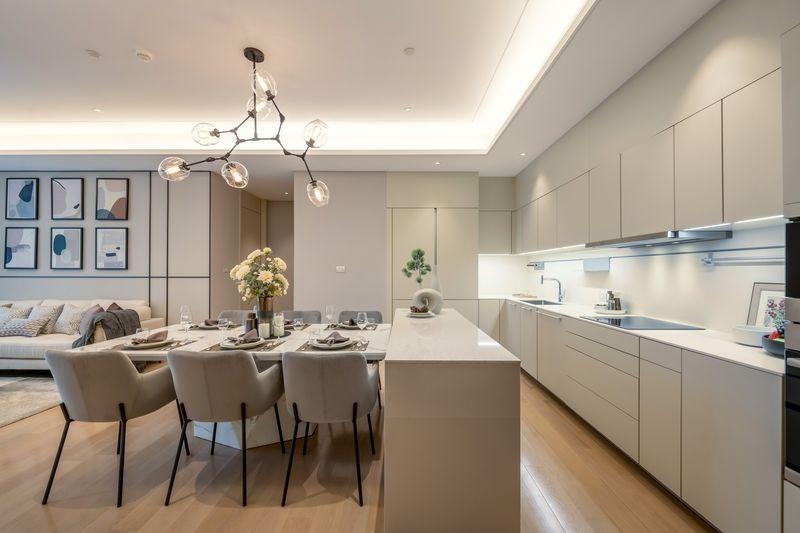 For SaleCondoWitthayu, Chidlom, Langsuan, Ploenchit : S-BSTL103 Condo for sale, Baan Sindhorn 2nd floor Size 122 sqm. 2 Bed 2 Bath 31 Million 064-959-8900