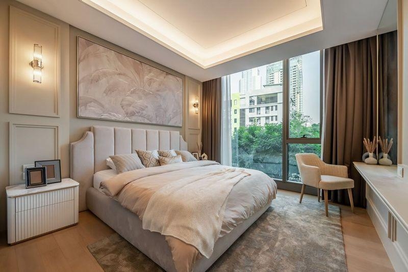 For SaleCondoWitthayu, Chidlom, Langsuan, Ploenchit : S-BSTL103 Condo for sale, Baan Sindhorn 2nd floor Size 122 sqm. 2 Bed 2 Bath 31 Million 064-959-8900
