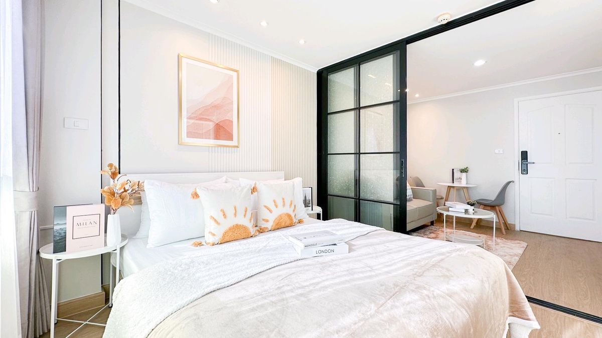 For SaleCondoRamkhamhaeng, Hua Mak : 📍📍😍😍In the heart of the public work area, super good location, super good price😍😍📍📍