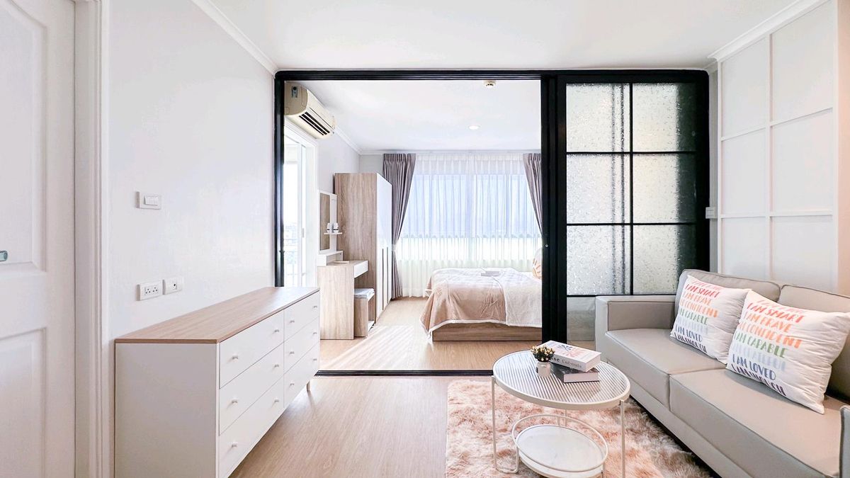 For SaleCondoRamkhamhaeng, Hua Mak : 📍📍😍😍In the heart of the public work area, super good location, super good price😍😍📍📍