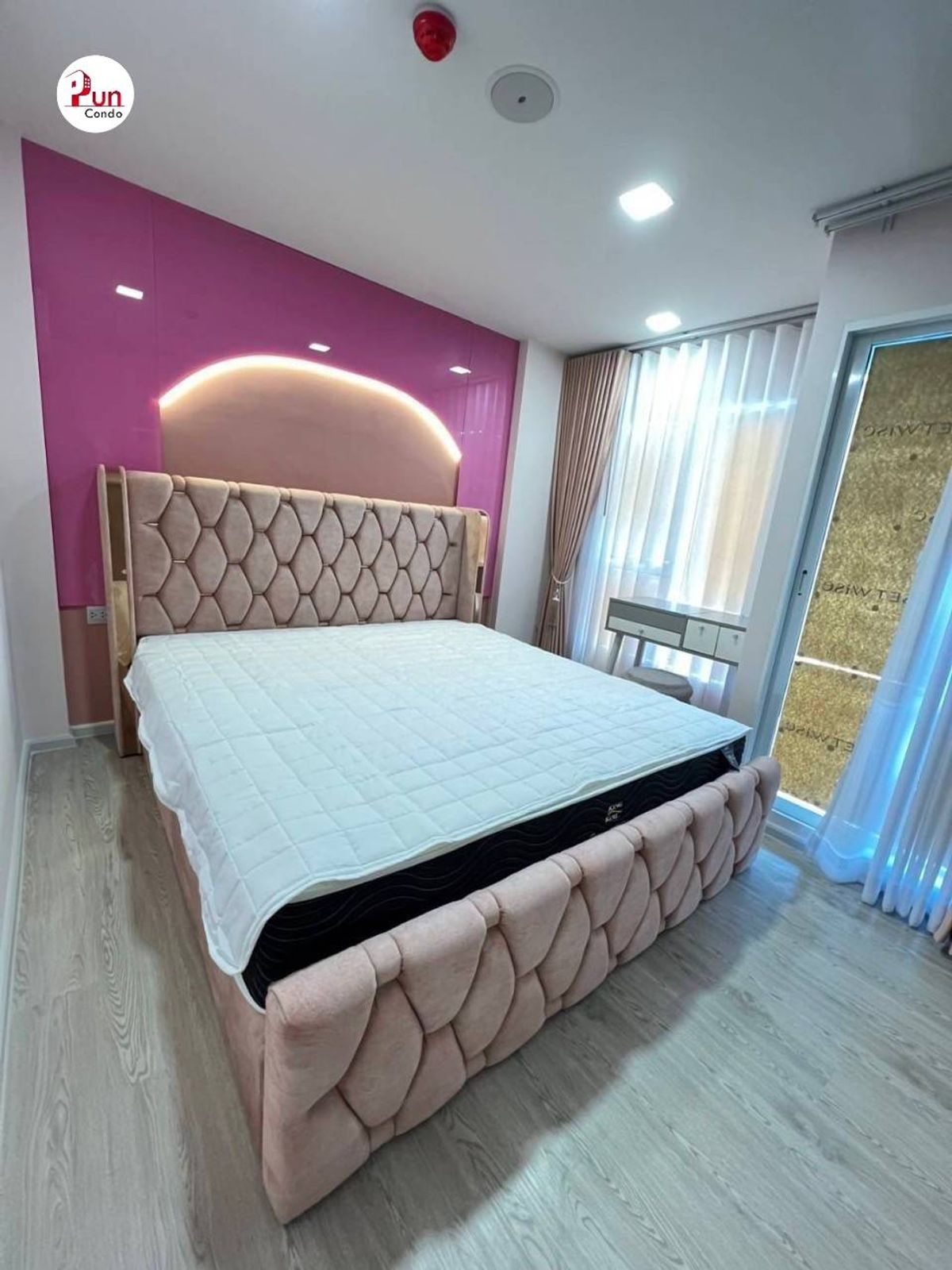 For RentCondoPathum Thani,Rangsit, Thammasat : 🔥Pun #kavetownIsland for rent, new condo, fully furnished, near Bangkok University.