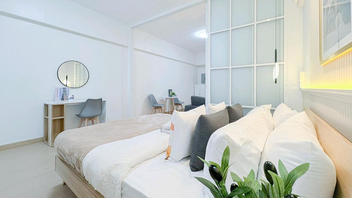 ขายคอนโดเสรีไทย-นิด้า : 😍❤️คอนโดที่ห้องกว้างสุด🏙🏙 แต่ราคาเล็กสุดดด🔥🔥 สุขาภิบาล 3 แมนชั่น 👋มาจ้ะะะ😊👌🏼❤️