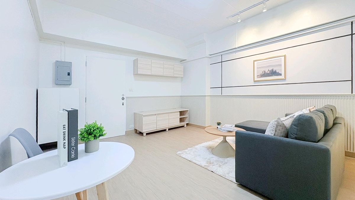 ขายคอนโดเสรีไทย-นิด้า : 😍❤️คอนโดที่ห้องกว้างสุด🏙🏙 แต่ราคาเล็กสุดดด🔥🔥 สุขาภิบาล 3 แมนชั่น 👋มาจ้ะะะ😊👌🏼❤️