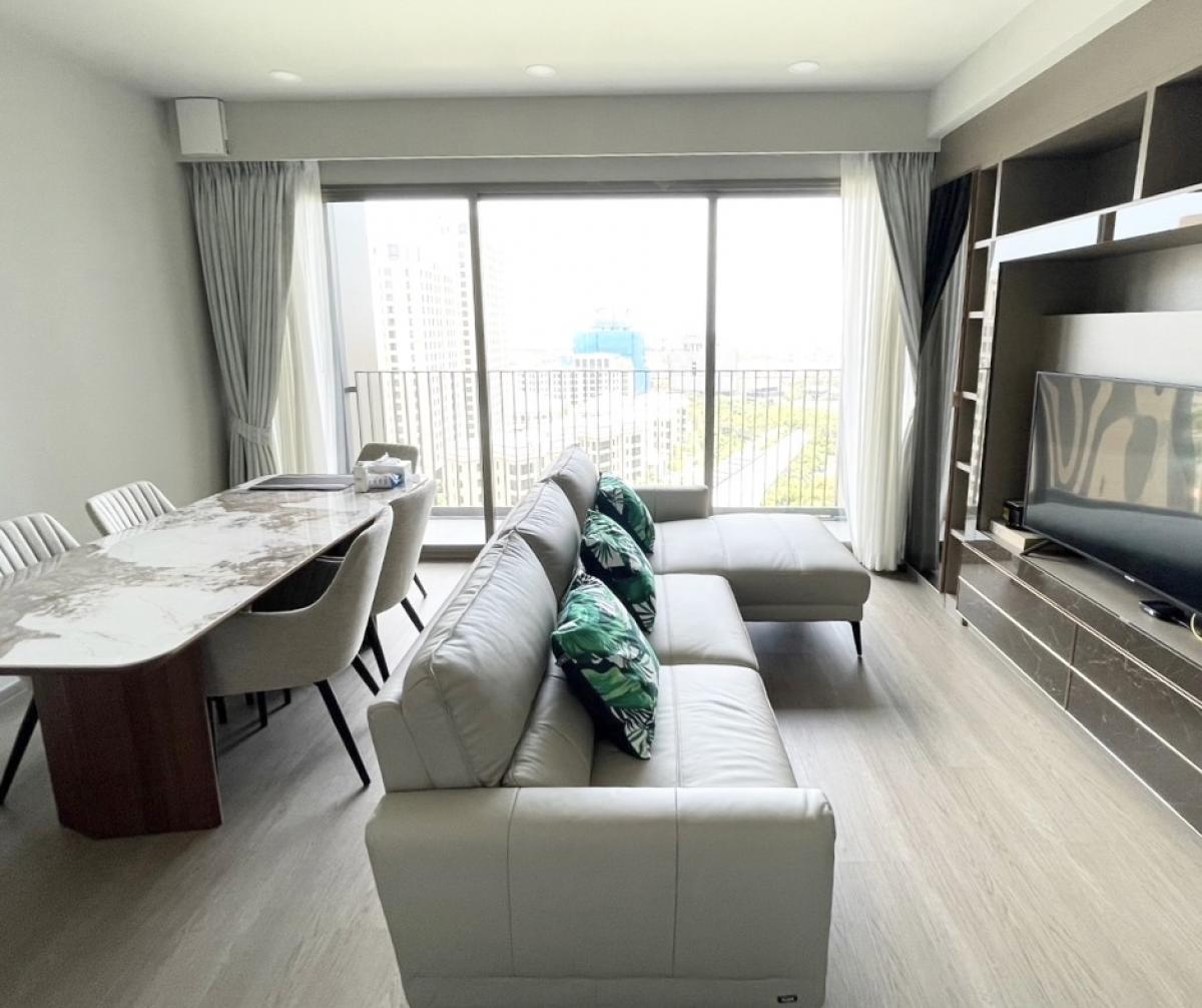 For RentCondoBangna, Bearing, Lasalle : For rent 2 bedrooms Whizdom The Forestias, fully furnished, ready to move in