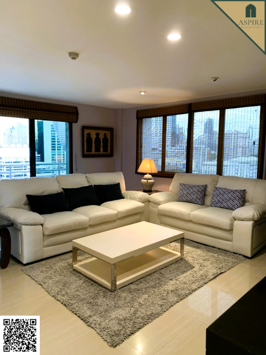 For SaleCondoSilom, Saladaeng, Bangrak : [For Sale and For Rent] Condo Pearl Garden Sathorn 146 sq.m., with Balcony, Near BTS Chong Nonsi