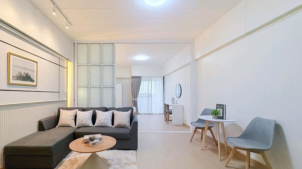 ขายคอนโดเสรีไทย-นิด้า : 😍❤️คอนโดที่ห้องกว้างสุด🏙🏙 แต่ราคาเล็กสุดดด🔥🔥 สุขาภิบาล 3 แมนชั่น 👋มาจ้ะะะ😊👌🏼❤️