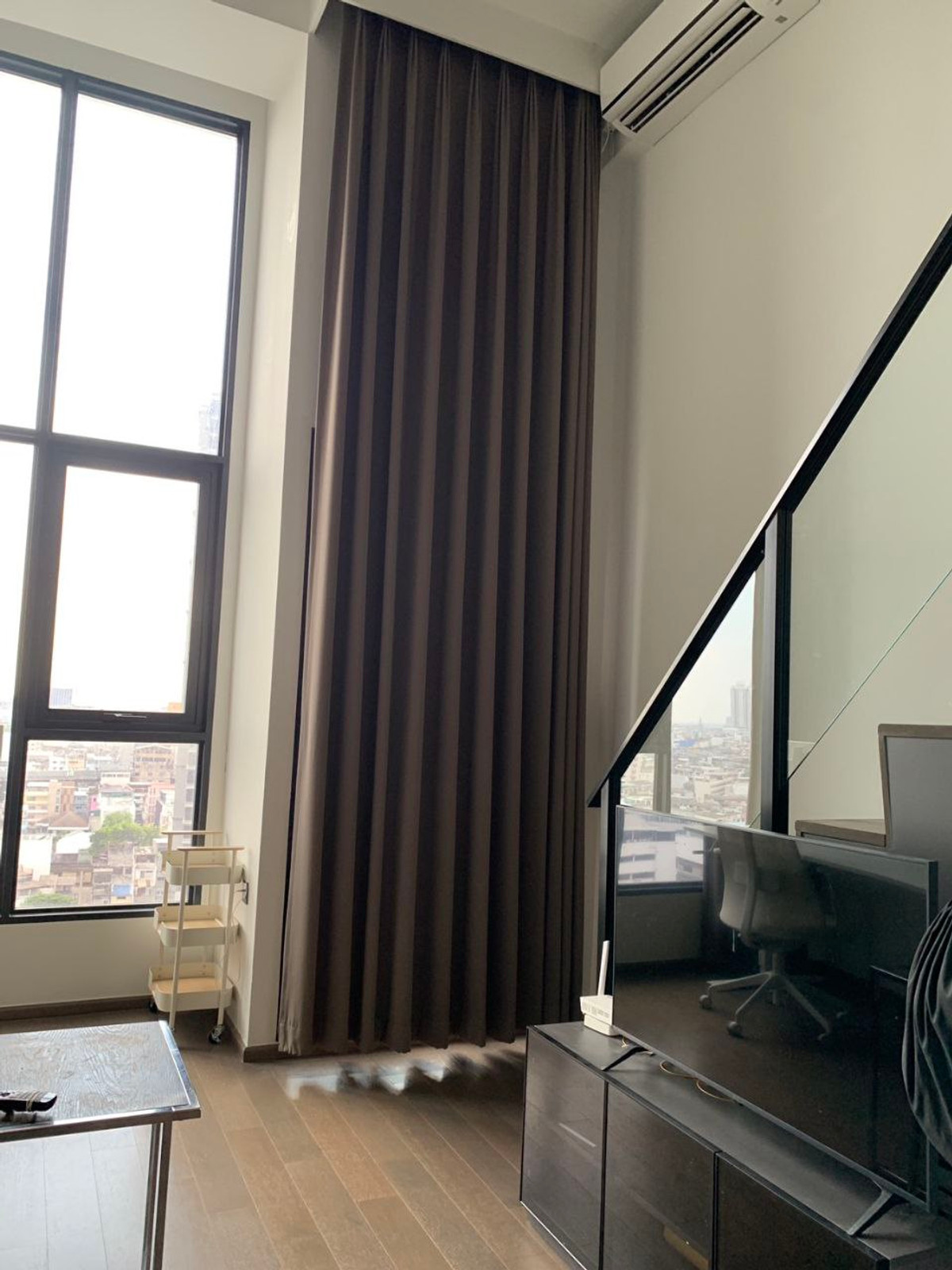 For RentCondoSiam Paragon ,Chulalongkorn,Samyan : Park Origin Chula Samyan【𝐑𝐄𝐍𝐓】🔥High-ceiling loft room, spacious and airy, modern design, fully furnished, near MRT Sam Yan🔥 Contact Line ID: @hacondo
