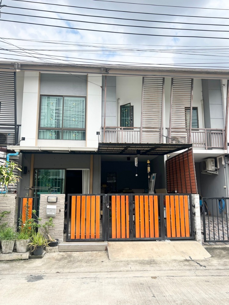 For SaleTownhome : ขายทาวน์โฮม 2 ชั้น หมู่บ้านพฤกษาไพร์ม รามอินทรา-คู้บอน ต่อเติมครบ ห่างจากแฟชั่นไอส์แลนด์เพียง 10 นาที เนื้อที่ 17.4 ตร.วา
