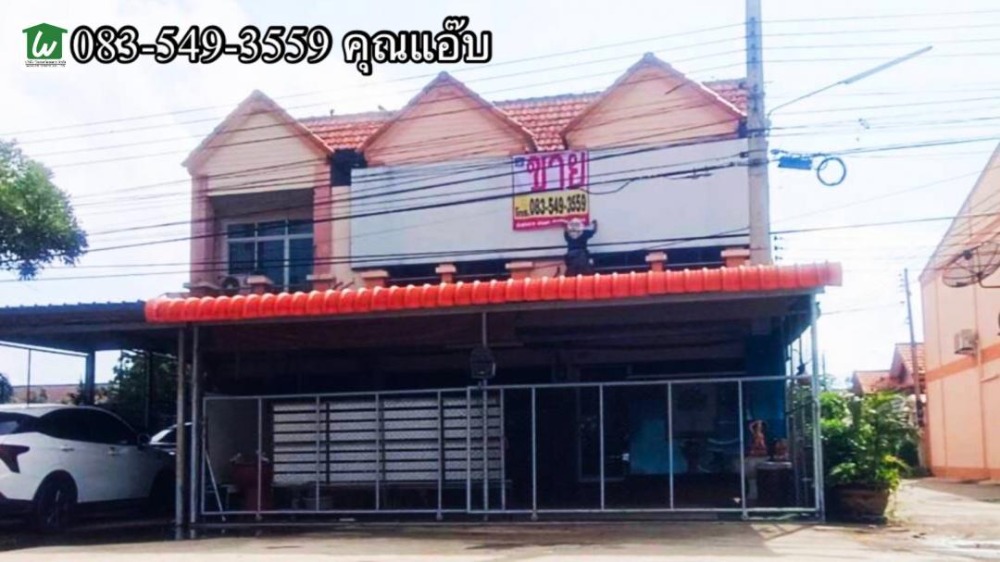For SaleTownhomeSing Buri : Townhouse for sale, area 17.5 sq m, Ton Pho Subdistrict, Mueang District, Sing Buri Province.