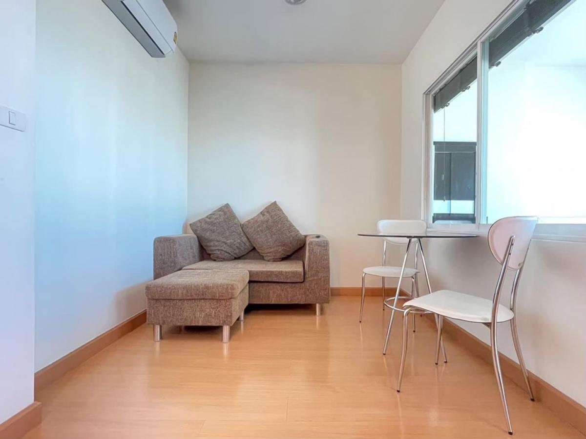 For RentCondoRatchadapisek, Huaikwang, Suttisan : (Available 31 July 2025) Condo for rent, Life Ratchada-Huai Khwang, next to Huai Khwang MRT, 0 meters, fully furnished.