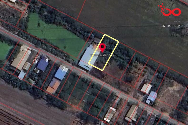 For SaleLandNakhon Pathom : Empty land for sale next to the road, 150 square meters, Bang Len District, Nakhon Pathom.