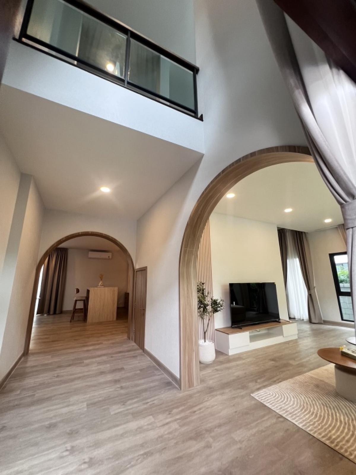 ขายบ้านนวมินทร์ รามอินทรา : 📢👇Sell with tenant til April 2026
 For rent / sale house at The City Watcharapon, nice compound with good security, near express way