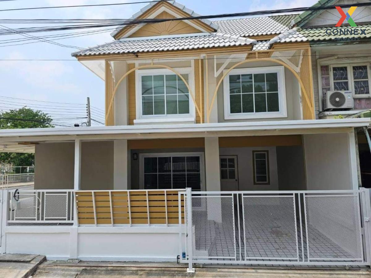 ขายทาวน์โฮมนนทบุรี บางใหญ่ บางบัวทอง : ขายทาวน์เฮ้าส์/ทาวน์โฮม บ้านพฤกษา 14 เอ บางบัวทอง ห้องมุม หน้ากว้าง รีโนเวทใหม่ บางคูรัด บางบัวทอง นนทบุรี CX-97796