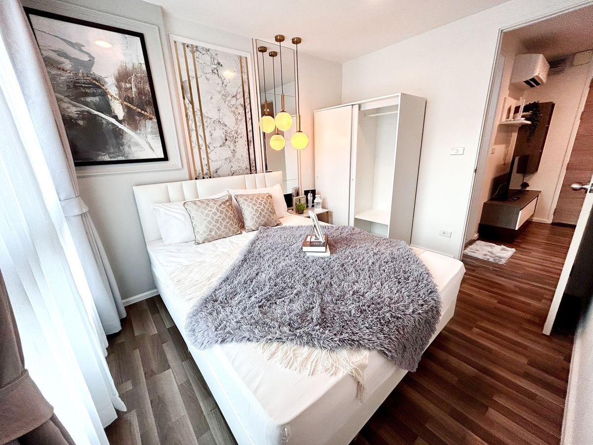 For RentCondoRamkhamhaeng, Hua Mak : For rent: Living Nest Ramkhamhaeng, beautiful room.