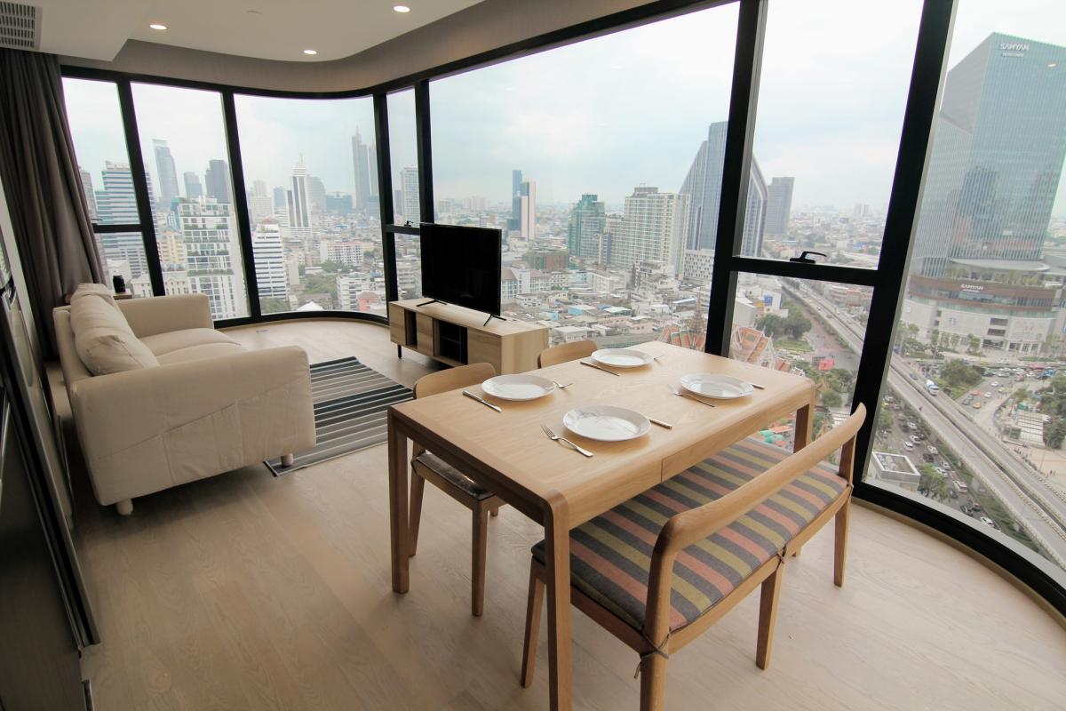 For RentCondoSiam Paragon ,Chulalongkorn,Samyan : Ashton Chula-Silom, 2 bed, 60000 per month