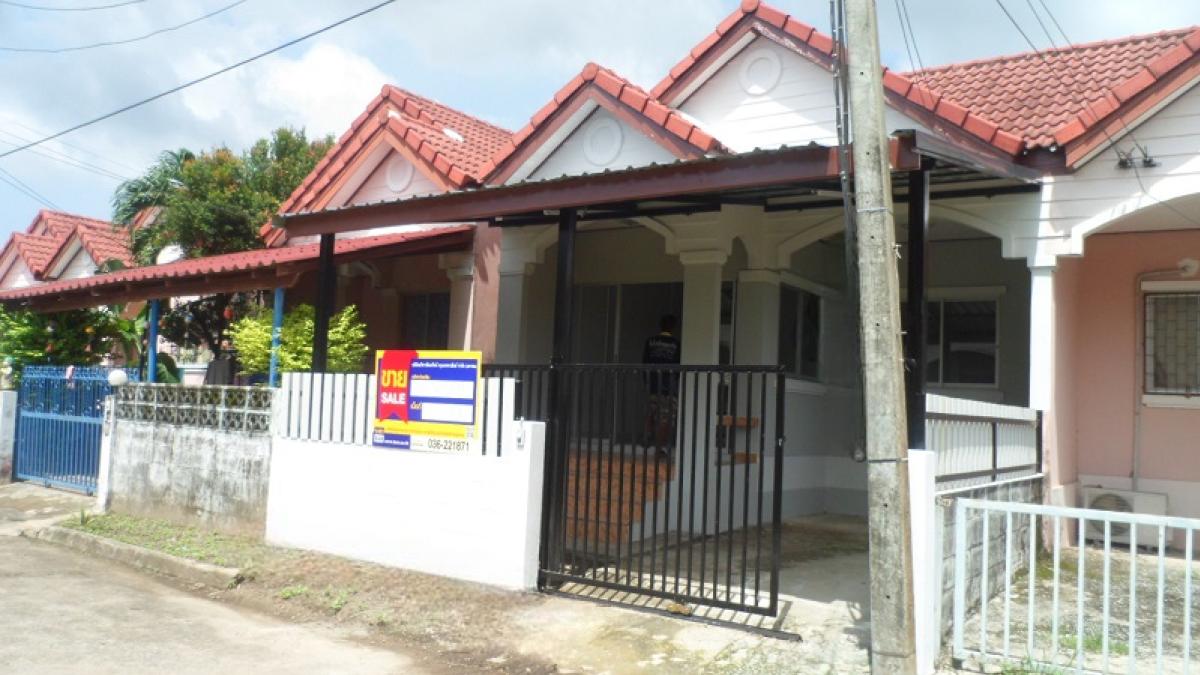 ขายทาวน์โฮมนครนายก : 💟 ทาวน์เฮ้าส์ โครงการบ้านสวนแสนสุข (เกาะทอง) เมืองนครนายก  💟