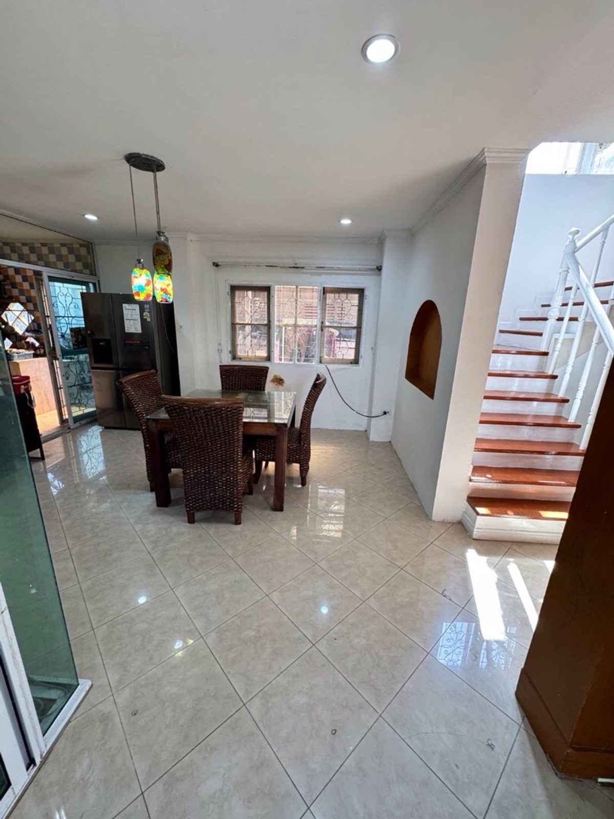 HouseMin Buri, Romklao : For sale: 2-storey detached house, 64 square wah, 3 bedrooms, 2 bathrooms, Perfect Place Village, Phase 2, Ramkhamhaeng 164 Soi 30, near the Orange Line