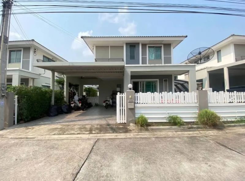 ขายบ้านศรีราชา แหลมฉบัง บ้านบึง : ขายบ้านเดี่ยวศรีราชา บ้านมือสอง 3 นอน ฝั่งสวนเสือ พร้อมเฟอร์
