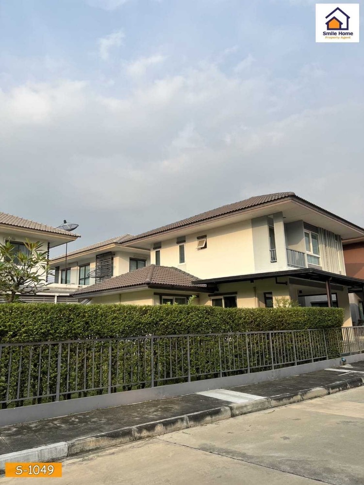 ขายบ้านพระราม 2 บางขุนเทียน : ฮาบิเทีย ชายน์ ท่าข้าม พระราม2 หลังริมติดสวนหย่อม