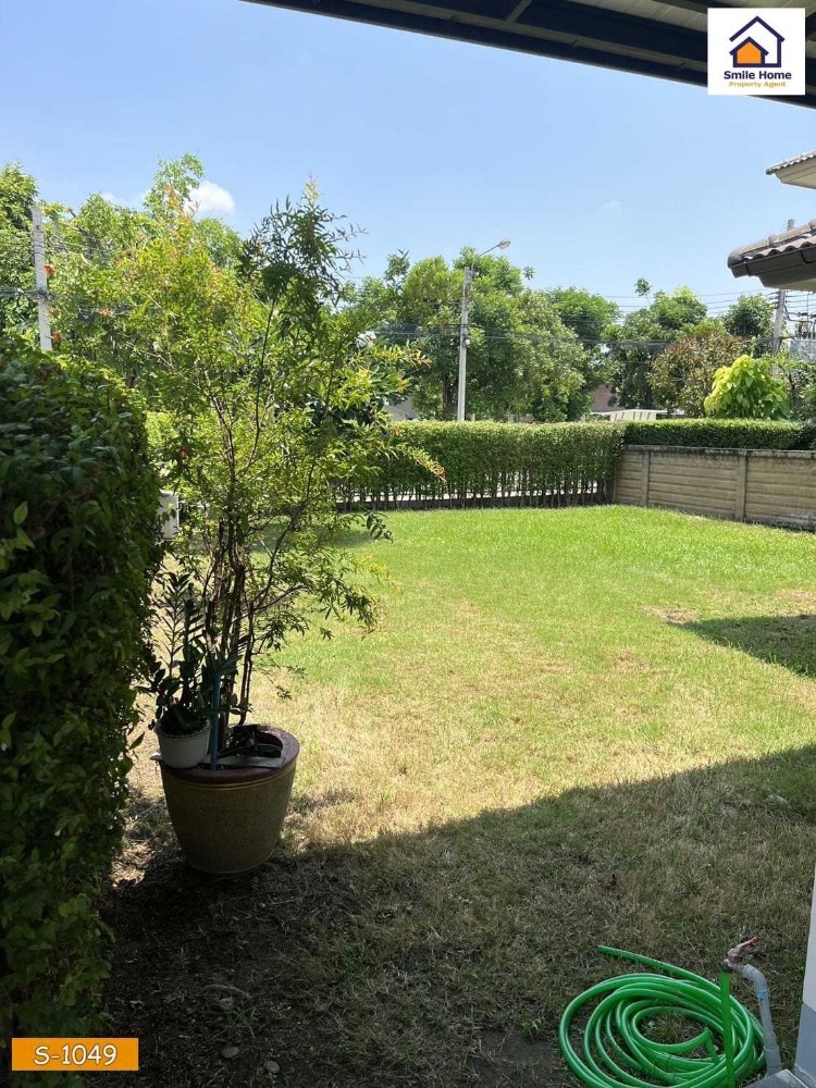 ขายบ้านพระราม 2 บางขุนเทียน : ฮาบิเทีย ชายน์ ท่าข้าม พระราม2 หลังริมติดสวนหย่อม