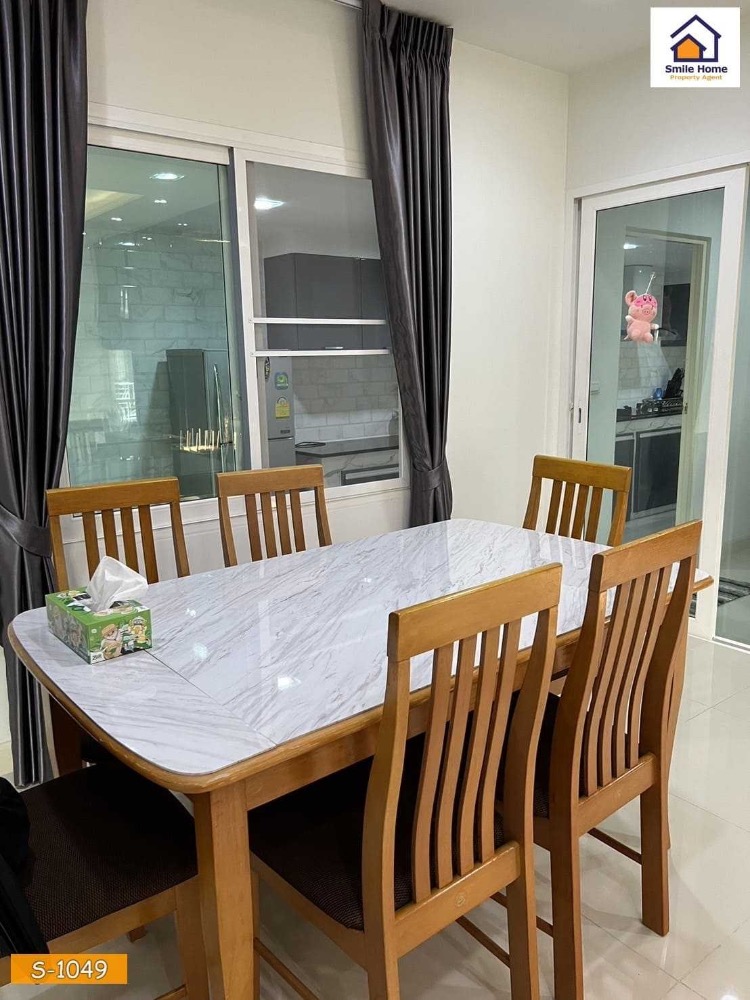 ขายบ้านพระราม 2 บางขุนเทียน : ฮาบิเทีย ชายน์ ท่าข้าม พระราม2 หลังริมติดสวนหย่อม