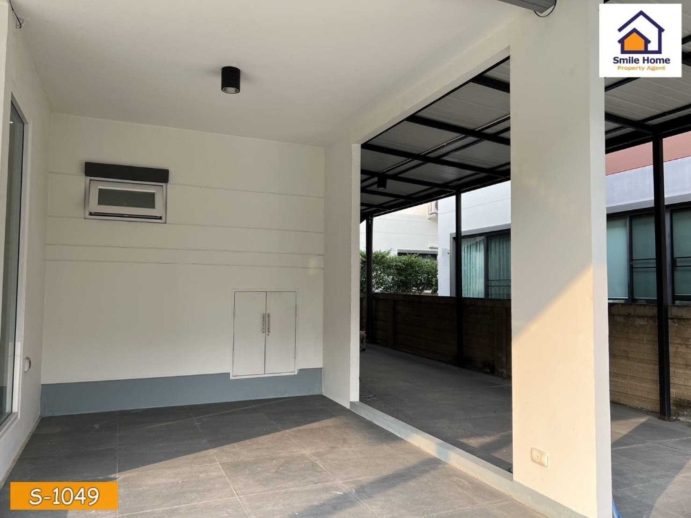 ขายบ้านพระราม 2 บางขุนเทียน : ฮาบิเทีย ชายน์ ท่าข้าม พระราม2 หลังริมติดสวนหย่อม