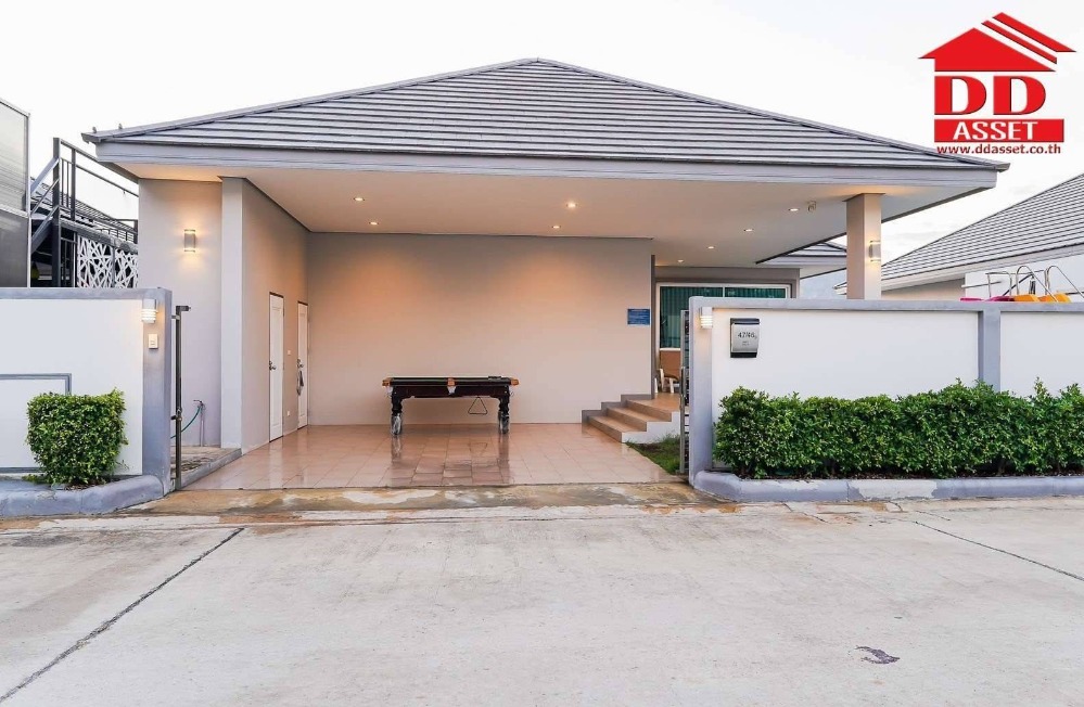 ขายชะอำ เพชรบุรี : ขายบ้าน พูลวิลล่า อำเภอชะอำ จังหวัดเพชรบุรี(Pool villa house Cha am Petchaburi) ใกล้ทะเล 2 กิโลเมตร