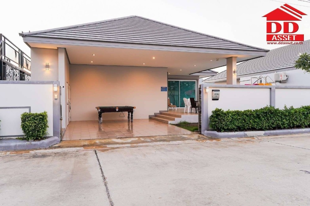 ขายชะอำ เพชรบุรี : ขายบ้าน พูลวิลล่า อำเภอชะอำ จังหวัดเพชรบุรี(Pool villa house Cha am Petchaburi) ใกล้ทะเล 2 กิโลเมตร