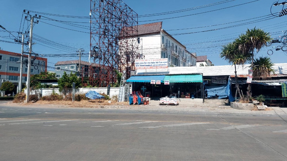 ขายที่ดินนวมินทร์ รามอินทรา : ขายที่ดินเหมาะสร้างอพาทเม้นท์ บ้าน คอนโด เหมาะซื้อเก็บลงทุน เป็นที่ดินติดถนนใหญ่  2 ไร่ รามอินทรา พระยาสุเรนทร์