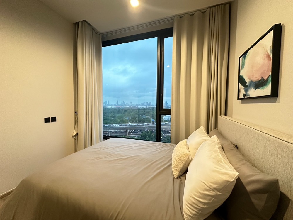 For RentCondoLadprao, Central Ladprao : For rent, 1 bedroom, fully furnished, garden view, Lat Phrao Intersection location.