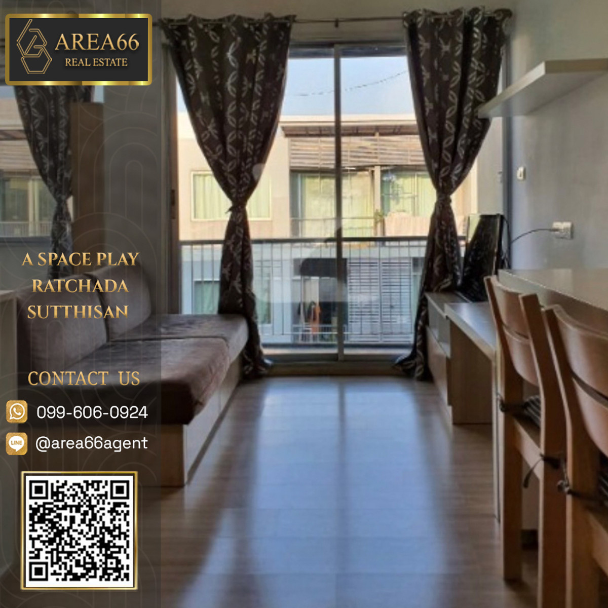 ขายคอนโดรัชดา ห้วยขวาง : 🔥 ขายด่วน!! คอนโด A space play รัชดา-สุทธิสาร