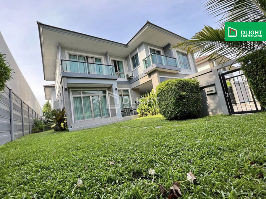 ขายบ้านพัฒนาการ ศรีนครินทร์ : บ้านสวย เดอะ ปาล์ม กรุงเทพกรีฑา  79.5 ตร.ว. 4 นอน 4 น้ำ ราคา 18.5 ล้านบาท   มีสวนขนาดใหญ่  เป็นมิตรกับสัตว์เลี้ยง