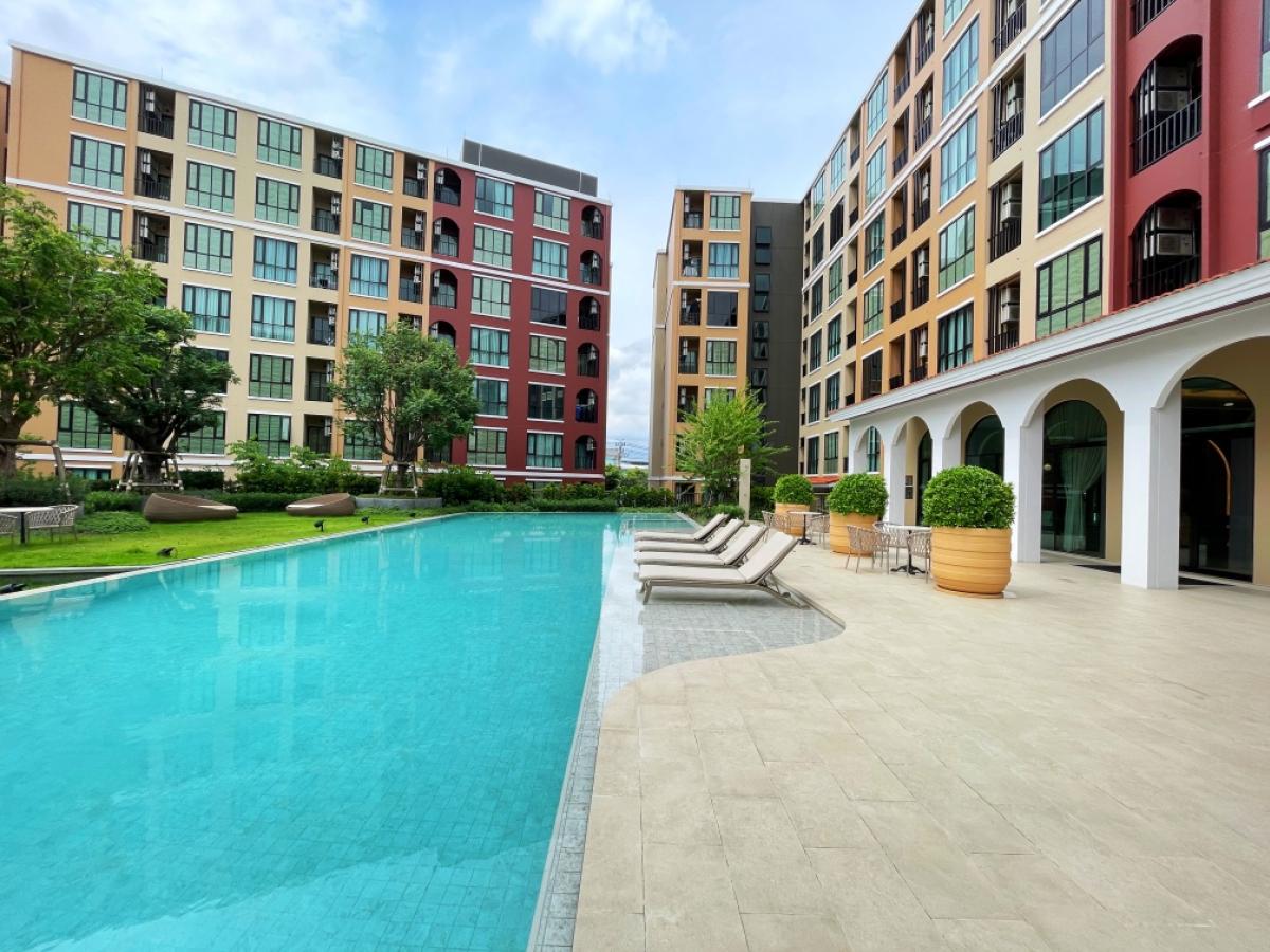 For RentCondoChaengwatana, Muangthong : Ⓜ️Condo for rent, Atmo Portrait, Sri Saman 🌟With washing machine, new room!