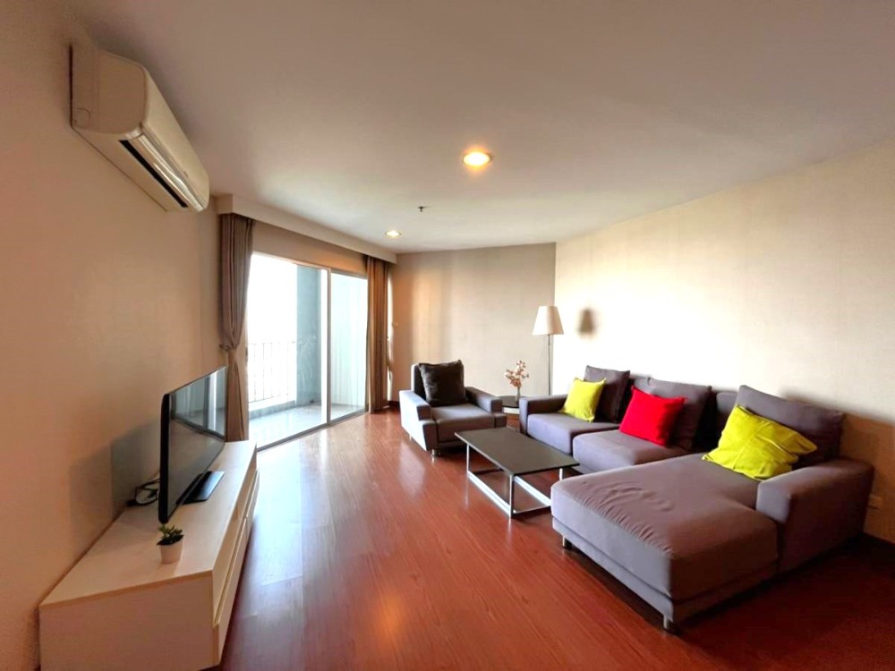 For RentCondoRama9, Petchburi, RCA : 📣For rent 2Bedroom only 39,000 baht Belle Grand Rama 9 🚋Next to Central Rama 9 / size 77 sq m.