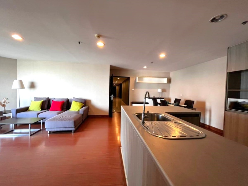 For RentCondoRama9, Petchburi, RCA : 📣For rent 2Bedroom only 39,000 baht Belle Grand Rama 9 🚋Next to Central Rama 9 / size 77 sq m.