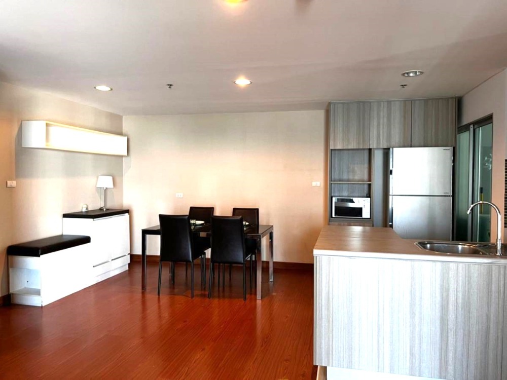 For RentCondoRama9, Petchburi, RCA : 📣For rent 2Bedroom only 39,000 baht Belle Grand Rama 9 🚋Next to Central Rama 9 / size 77 sq m.