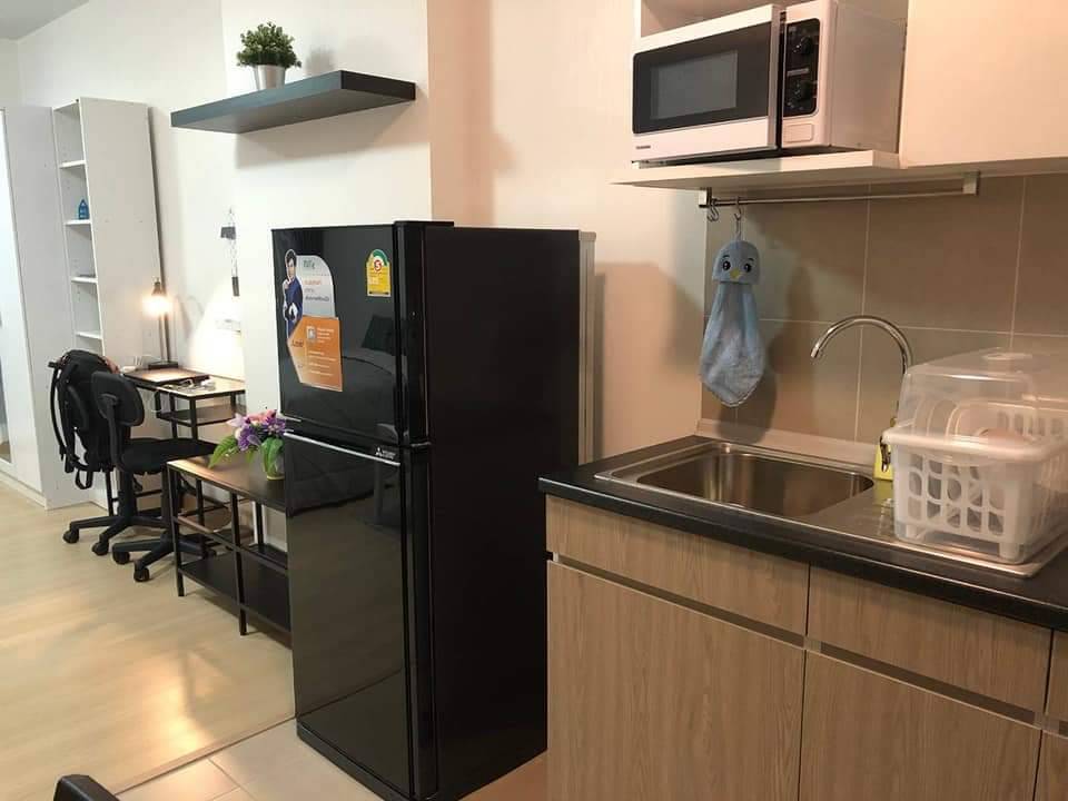 ให้เช่าคอนโดพระราม 9 เพชรบุรีตัดใหม่ RCA : ✨ ศุภาลัยเวอเรนด้า พระราม 9 / ขนาด 30 ตร.ม.  เเต่งครบพร้อมอยู่ 📞 Line : @pukkhome